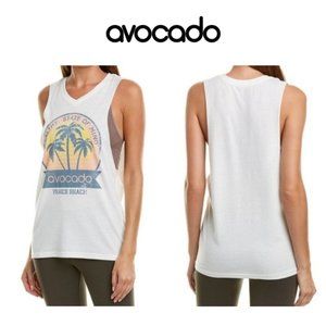 avocado Healthy State of Mind Graphic Tank